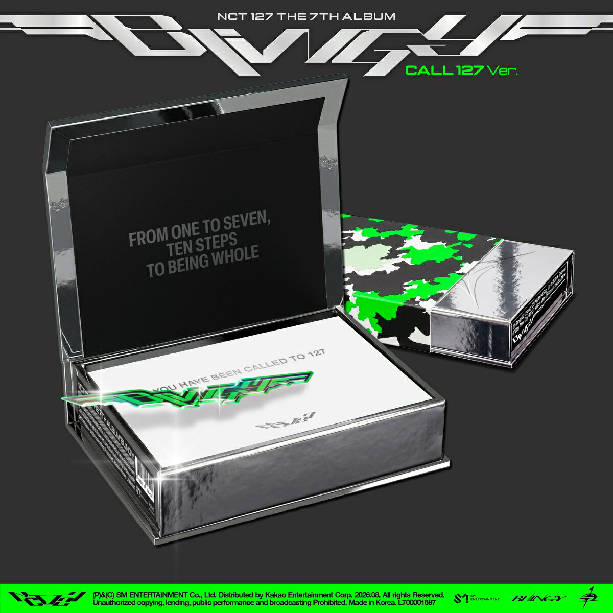 BLINGY: NCT 127 Vol.7 (CALL 127 Ver.) ＜完全数量限定生産盤＞ ［ミュージックカード］（KOR）