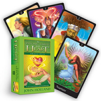 The Psychic Tarot for the Heart Oracle Deck: A 65-Card Deck and Guidebook PSYCHIC TAROT FOR THE HEART OR [ Jo…