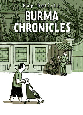 THE POPULAR TRAVELOGUE NOW IN PAPERBACK 
From the author of "Pyongyang: A Journey in North Korea" and "Shenzhen: A Travelogue from China" comes "Burma Chronicles," an informative look at a country that uses concealment and isolation as social control. It is drawn with Guy Delisle's minimal line, interspersed with wordless vignettes and moments of his distinctive slapstick humor.