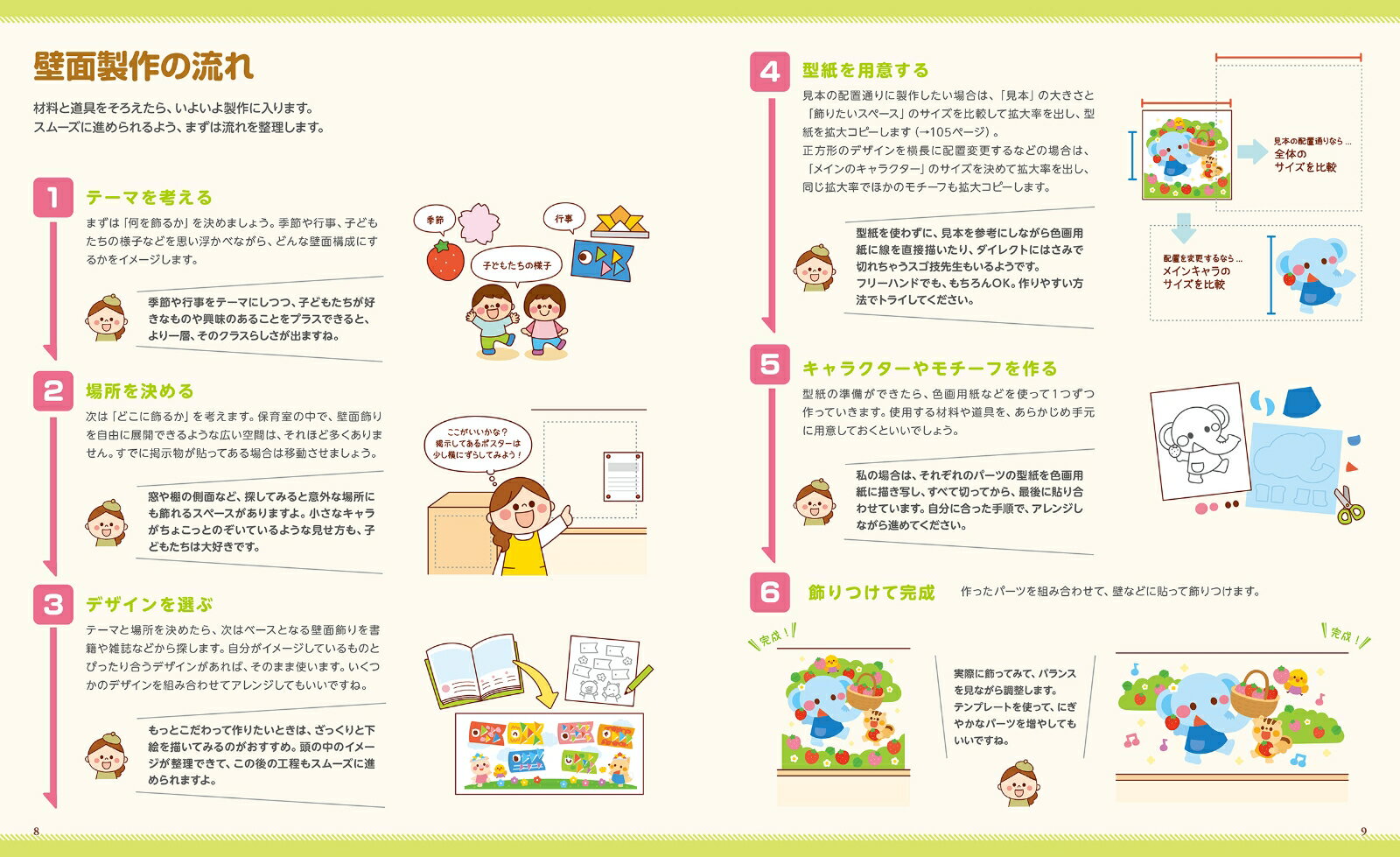 かわいい! 保育の壁面おたすけブック(応用編) （保育のおたすけシリーズ） [ イシグロ フミカ ] 3