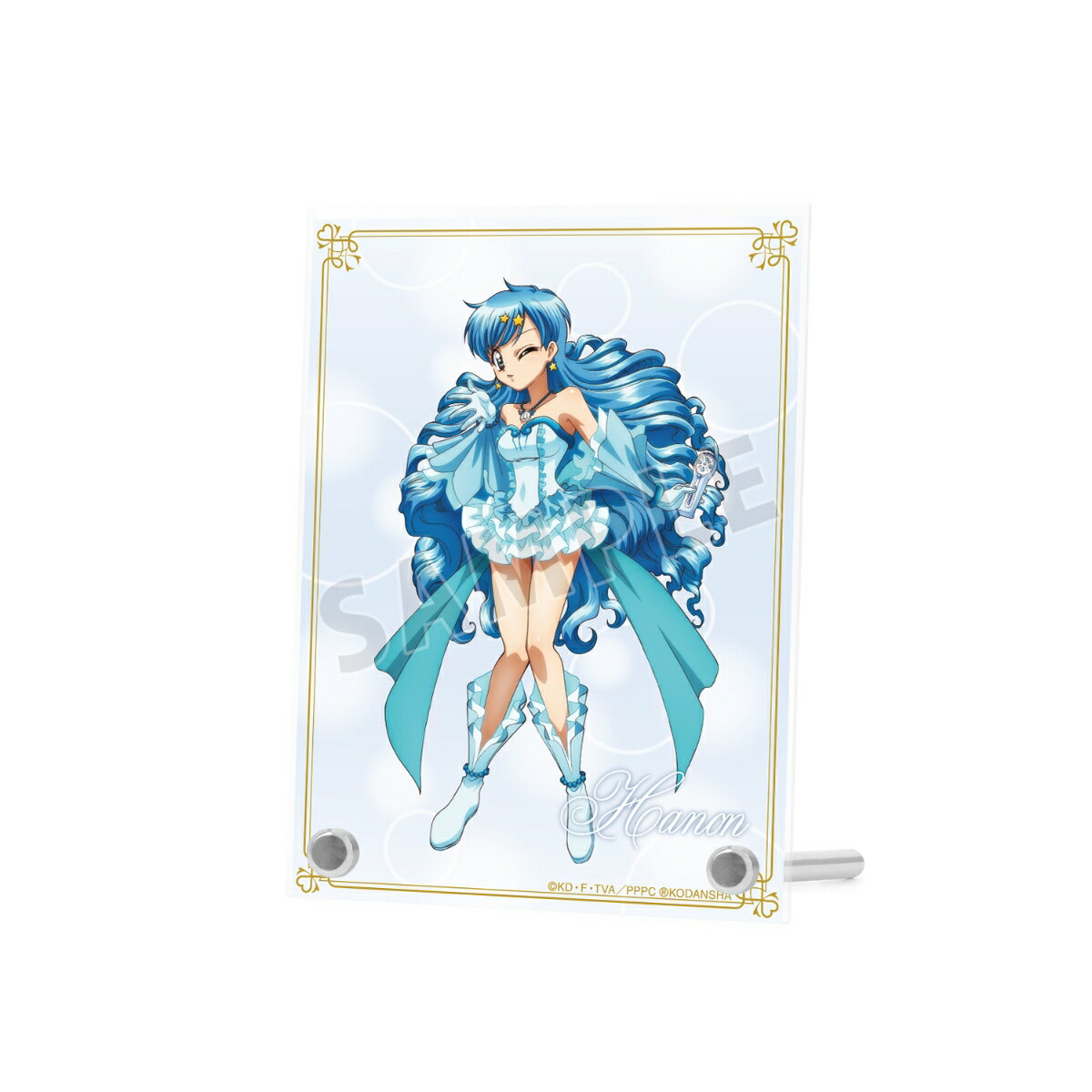 アニメ「ぴちぴちピッチ」描き下ろしイラスト 宝生 波音 20th Anniversary ver. A6アクリルパネル