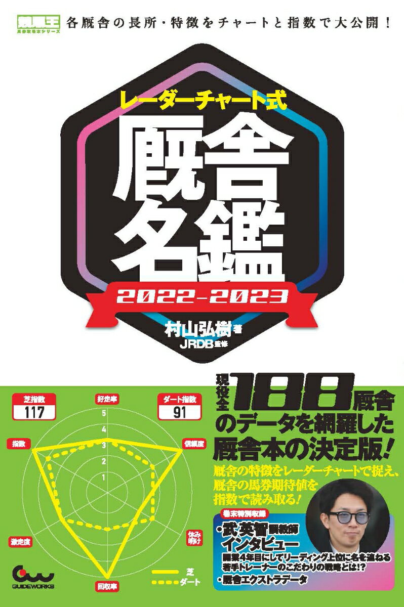 現役全１８８厩舎のデータを網羅した厩舎本の決定版！