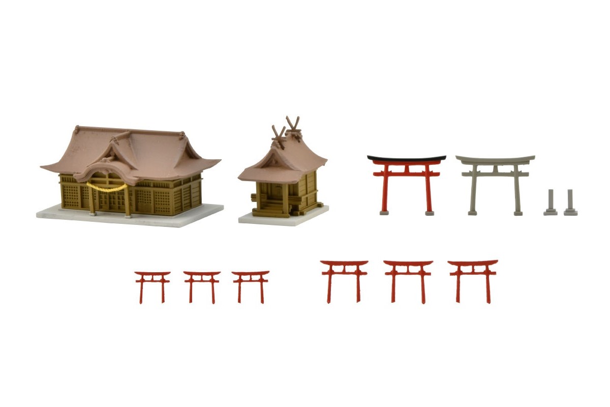 トミーテック 情景小物コレクション144 遠景素材 神社・鳥居 【330271】 (鉄道模型 コレクション)