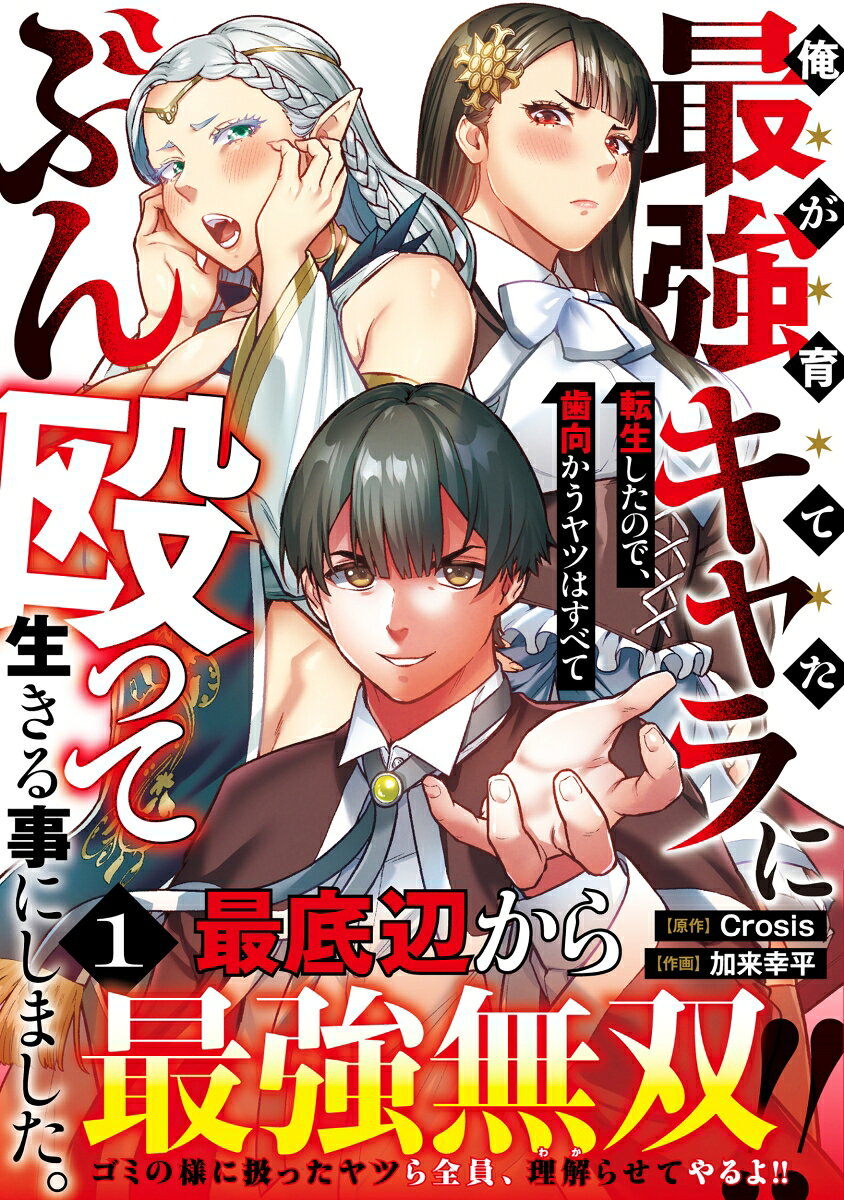 俺が育てた最強キャラに転生したので、歯向かうヤツはすべてぶん殴って生きる事にしました。 表紙