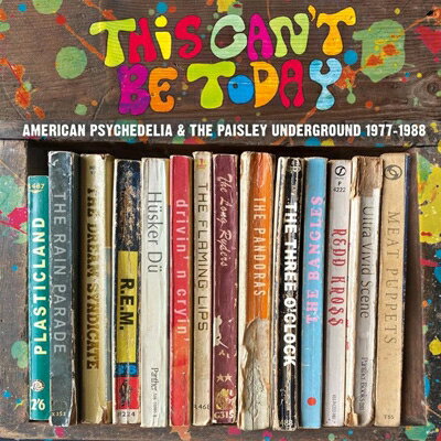 【輸入盤】This Can't Be Today - A Trip Through: The Us Psychedelic Underground 1977-1988 3cd Clamshell Box