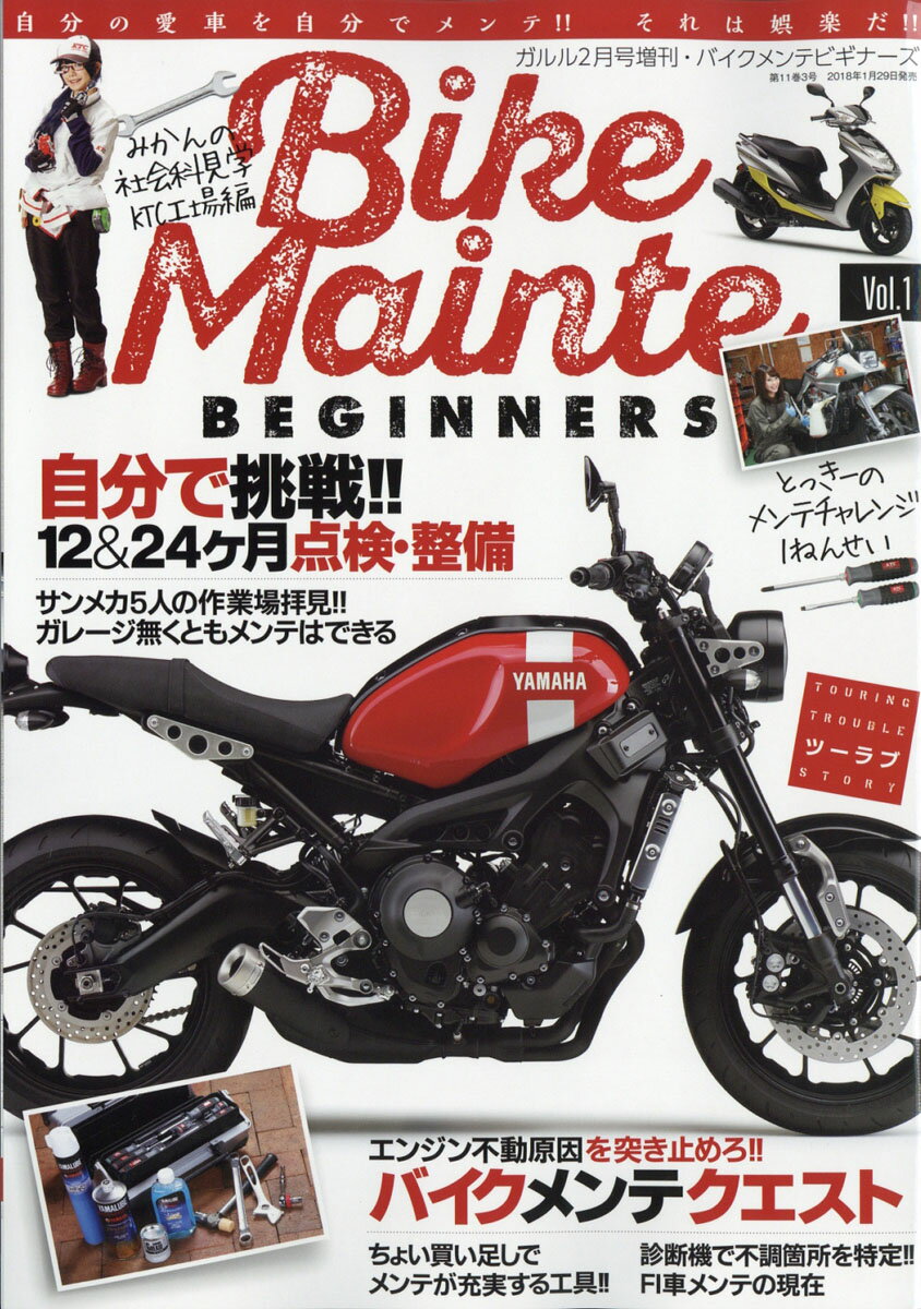 BikeMainte BEGINNERSバイクメンテビギナーズ 2018年 02月号 [雑誌]