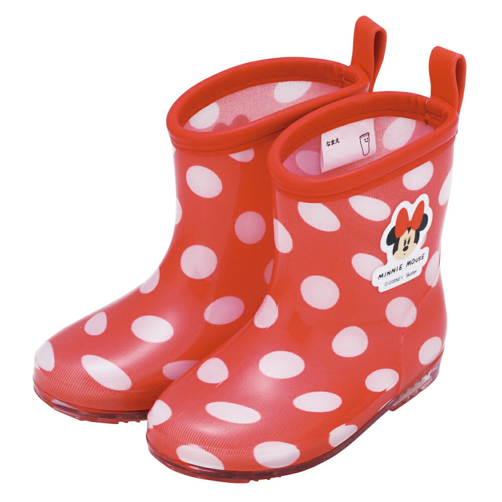 ディズニー ミニー なりきり キッズ レインブーツ 15cm こども 長靴