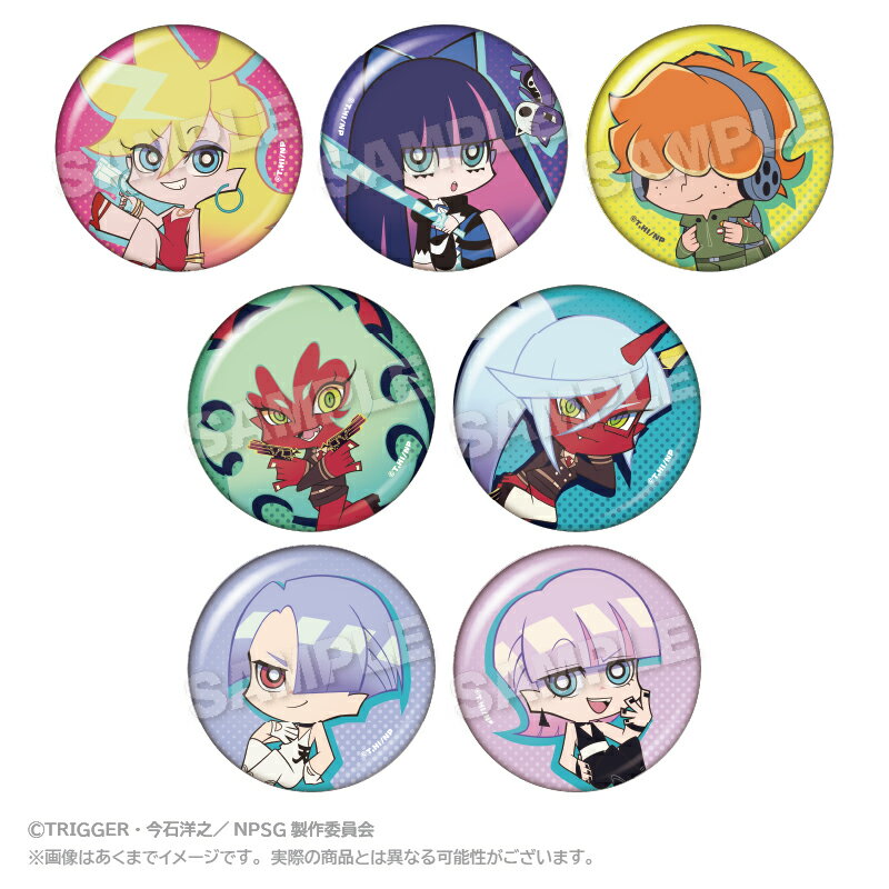 New PANTY & STOCKING with GARTERBELT トレーディングミニキャラ缶バッジ