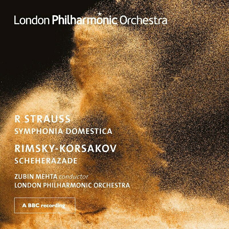 【輸入盤】リムスキー＝コルサコフ：シェエラザード、R.シュトラウス：家庭交響曲　ズービン・メータ＆ロンドン・フィル（1992、1988　ステレオ）（