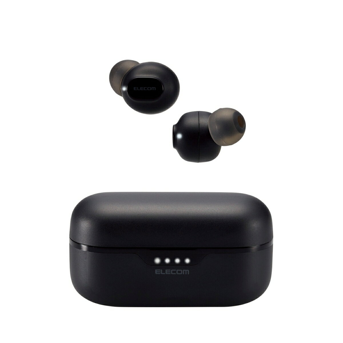 ELECOM｜エレコム ワイヤレスイヤホン Bluetooth 5.3 イヤホン 低遅延 タッチセンサー 超小型 【 iPhone iPad Android 各種対応 】 AAC対応 密閉型 Type‐C 充電 ブルートゥース ブラック ブラック LBT-TWS16BK [ワイヤレス(左右分離) /カナル型 /Bluetooth対応]