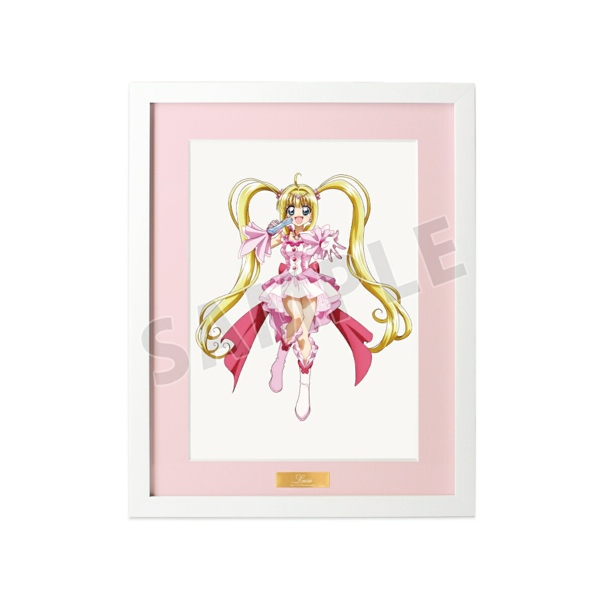 アニメ「ぴちぴちピッチ」描き下ろしイラスト 七海 るちあ 20th Anniversary ver. キャラファイングラフ