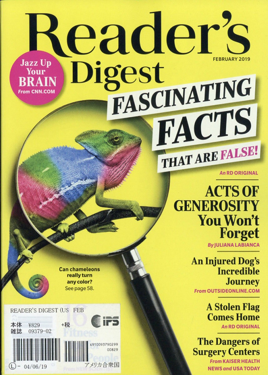 Reader's Digest 2019年 02月号 [雑誌]