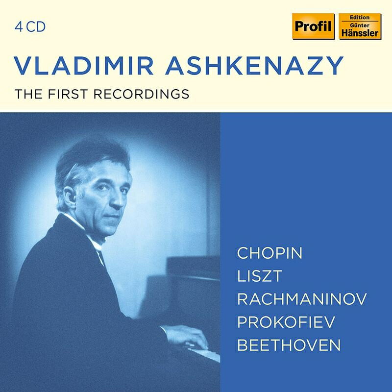 【輸入盤】ヴラディーミル・アシュケナージ 初期録音集〜1955年ショパン・コンクール・ライヴ、ショパン：練習曲集（1959-60）、ベートーヴェン（19