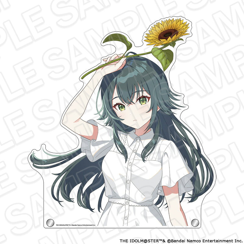 「学園アイドルマスター」から特大ダイカットアクリルボード 月村手毬 sunflower ver．が登場！【対象年齢】：15歳以上【商品サイズ (cm)】(高さ）：30