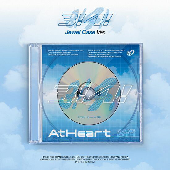 【輸入盤】シングル：3！4！（ジュエル・ケース・ヴァージョン）