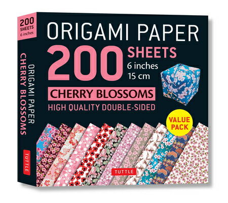 ORIGAMI PAPER CHERRY BLOSSOM 200 SHEETS