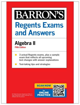 Regents Exams and Answers: Algebra II, Fifth Edition (Barron's New York Regents) REGENTS EXAMS & ANSW ALG II 5T （Barron's New York Regents） [ Gary Michael Rubinstein ]