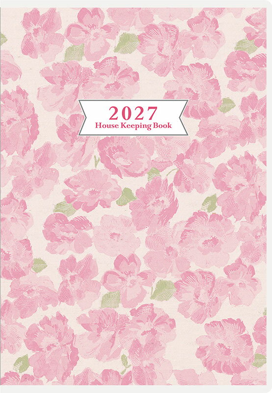 2027年　手帳　1月始まり　No.31　しっかり!暮らしのたのしい＊かけいぼ （月曜始まり）　　 高橋書店　A5判　　週計