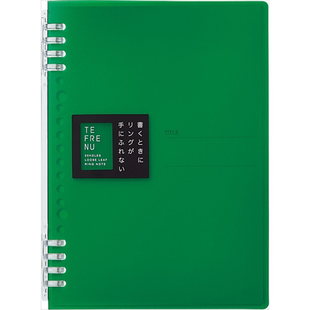 キングジム リングノート テフレーヌ A5 緑 9854TTEミト リングノート （文具(Stationary)）