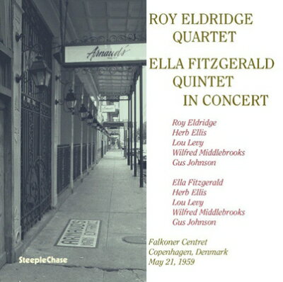 Ella Fitzgerald / Roy EldridgeSCCDー36503 発売日：2022年11月20日 予約締切日：2022年11月16日 JAN：0716043650323 SCCD36503 Steeple Chase CD ジャズ ヴォーカル 輸入盤