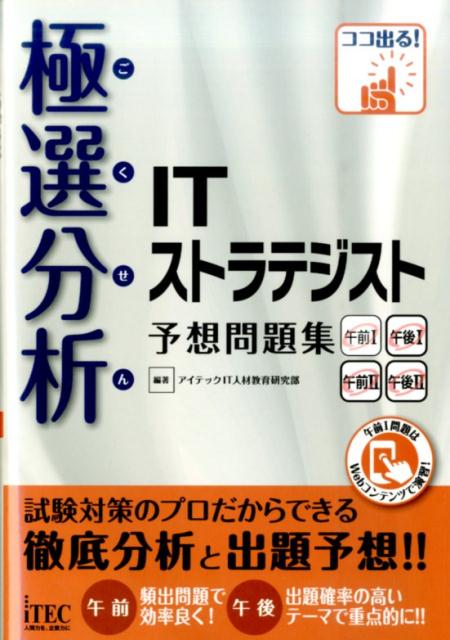 極選分析ITストラテジスト予想問題集