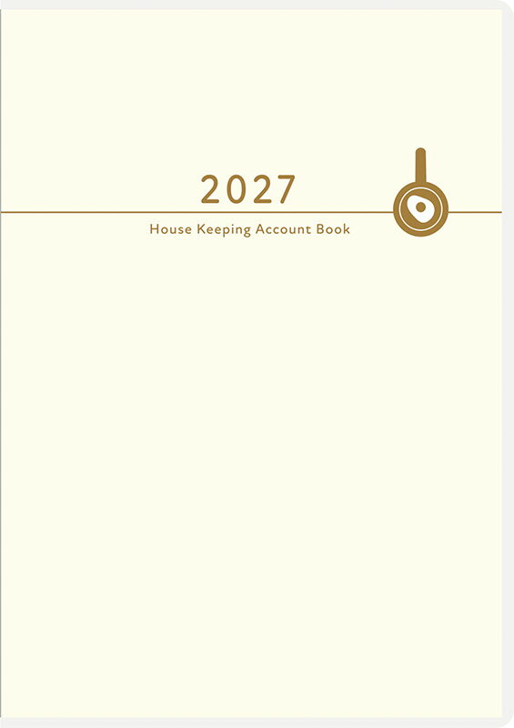 2027年 手帳 1月始まり No.33 Petit Kakeibo（プチ家計簿） [ホワイト]高橋書店 A6判 週計