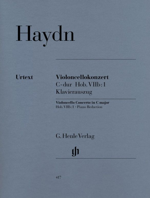 【輸入楽譜】ハイドン, Franz Joseph: チェロ協奏曲 第1番 ハ長調 Hob.VIIb/1/新ハイドン全集版