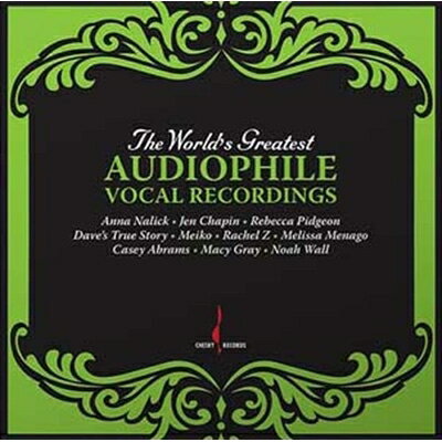 【輸入盤】World's Greatest Audiophile Vocal Recordings Vol. 4