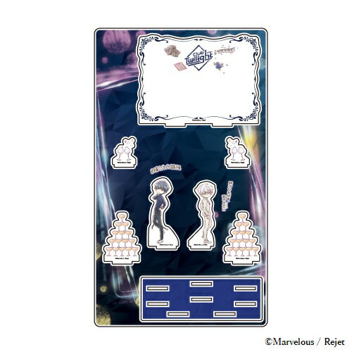 プレミアム アクリルジオラマプレート「ファビュラスナイト」02/トワイライト(グラフアート)【グッズ】