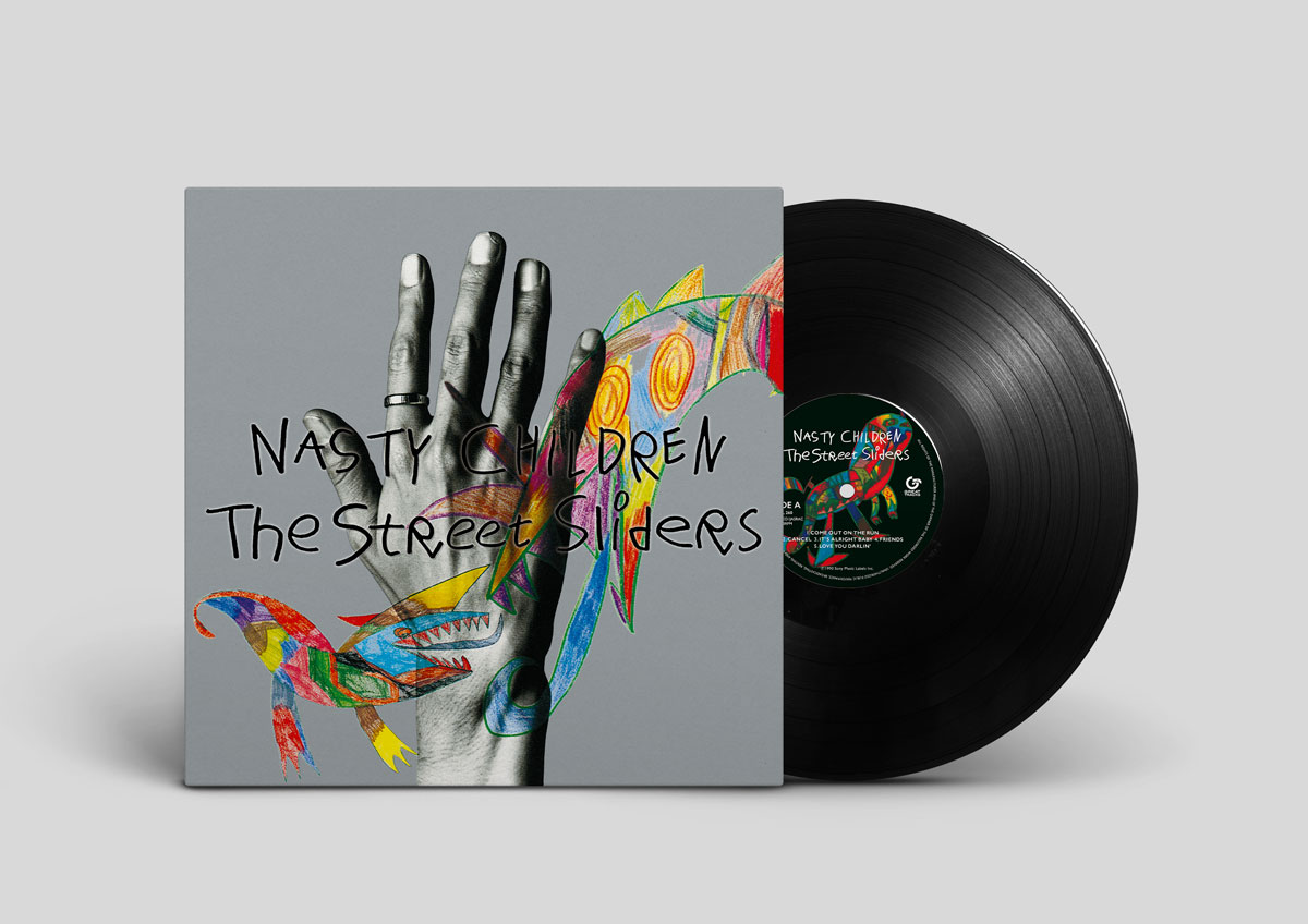 “The Street Sliders”デビュー40周年記念リリース第3弾!!

今年、デビュー40周年を迎えた“The Street Sliders”。3月に発売された『On The Street Again-Tribute & Origin-』、
5月に発売された『天国と地獄 LIVE AT BUDOKAN 1987 40th Anniversary Edition』に続く第3弾。
8枚目のオリジナル・アルバム『NASTY CHILDREN』、9枚目のオリジナル・アルバム『WRECKAGE』、10枚目のオリジナル・アルバム『NO BIG DEAL』の初となるアナログ盤がリリース!!
全タイトル共に完全生産限定盤なので、早めの予約をお勧め致します！！