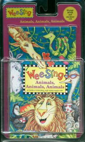 WEE SING ANIMALS,ANIMALS,ANIMALS(P W/CD) [ PAMELA CONN BEALL ]