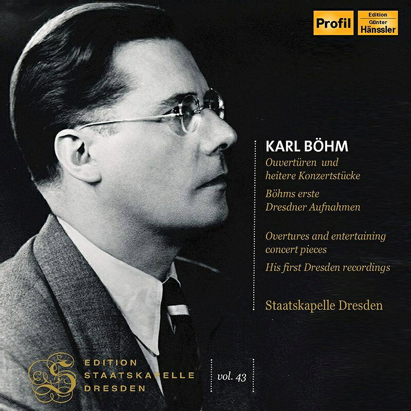 【輸入盤】カール・ベーム＆シュターツカペレ・ドレスデン戦前録音集〜オペラ序曲、間奏曲、管弦楽小品集（2CD）
