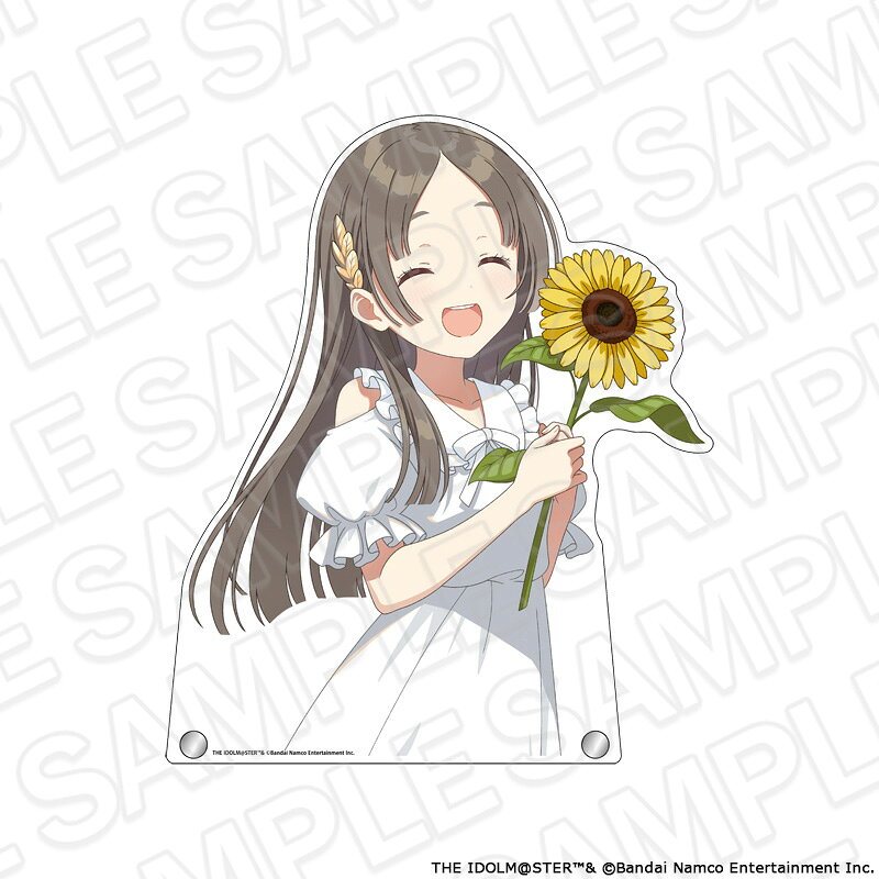 学園アイドルマスター 特大ダイカットアクリルボード 倉本千奈 sunflower ver．