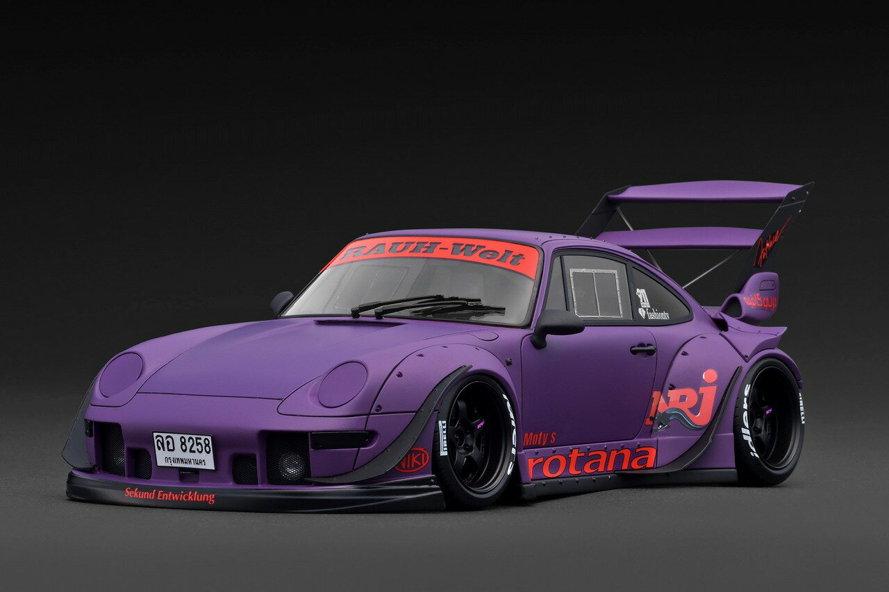 ignition model RWB 993 Matte Purple (1/18 Scale) 【IG4035】 (ミニカー)