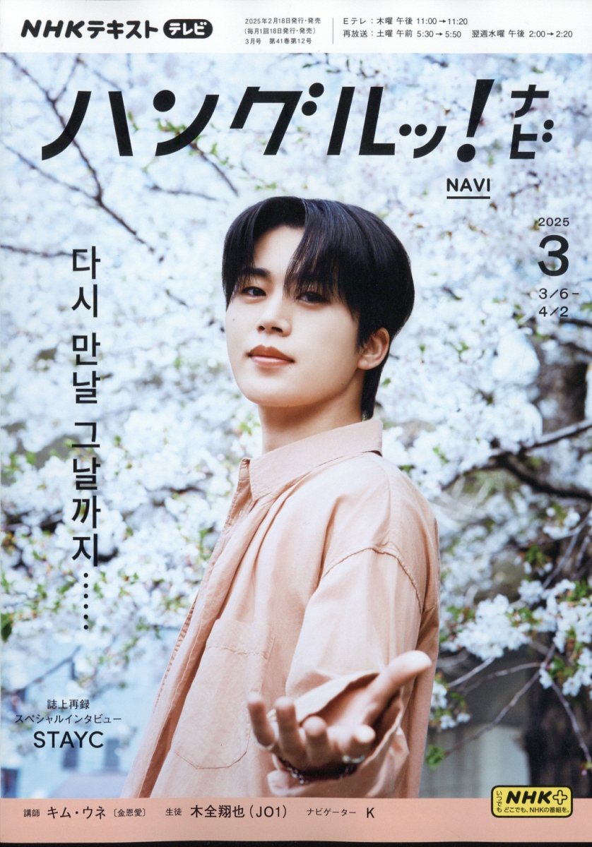 TVハングルッ!ナビ 2025年 3月号 [雑誌]