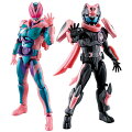 仮面ライダーリバイス リバイスリミックスフィギュア 仮面ライダーリバイ＆仮面ライダーバイス レックスゲノムセットの画像