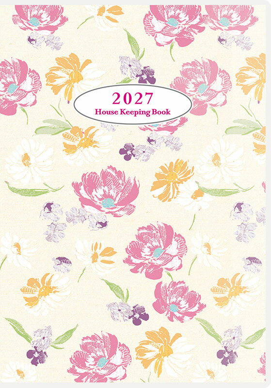 2027年　手帳　1月始まり　No.35　やさしい家計簿　　 高橋書店　A5判　　週計 （家計簿）