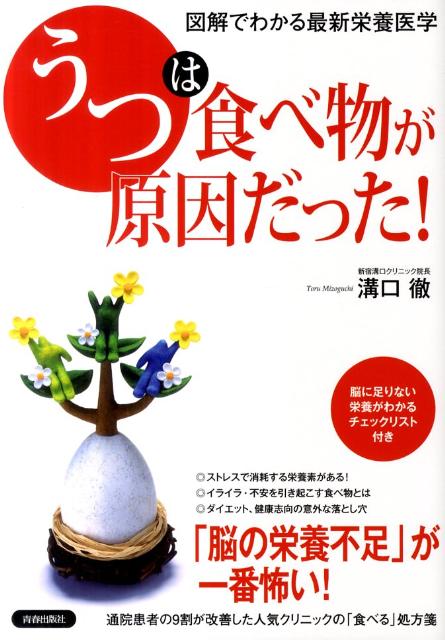 「うつ」は食べ物が原因だった！ 図解でわかる最新栄養医学 [ 溝口徹 ]