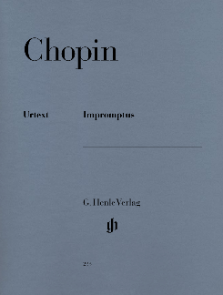 【輸入楽譜】ショパン, Frederic-Francois: 即興曲集 Op.29, 36, 51, 66/原典版/Zimmermann編/Theopold運指