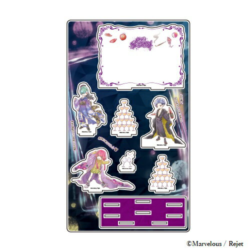 プレミアム アクリルジオラマプレート「ファビュラスナイト」05/ネオバサラ(グラフアート)【グッズ】