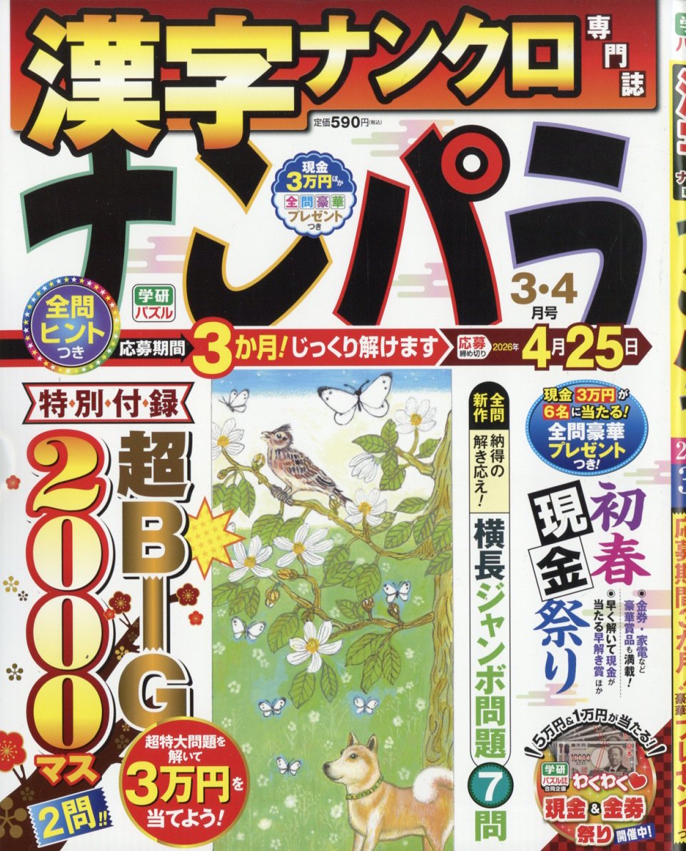 ナンパラ 2026年 3月号 [雑誌]