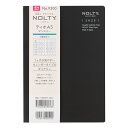 能率 2025年4月始まり 手帳 NOLTY(ノルティ) ティオA5マンスリー(ブラック)9300