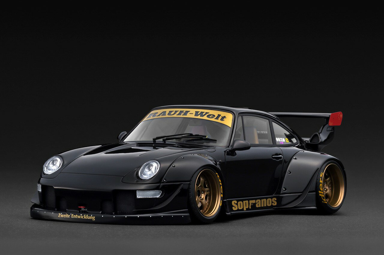 ignition model RWB 993 Black (1/18 Scale) 【IG4037】 (ミニカー)