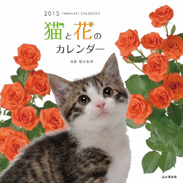 猫と花のカレンダー（2015） （［カレンダー］）