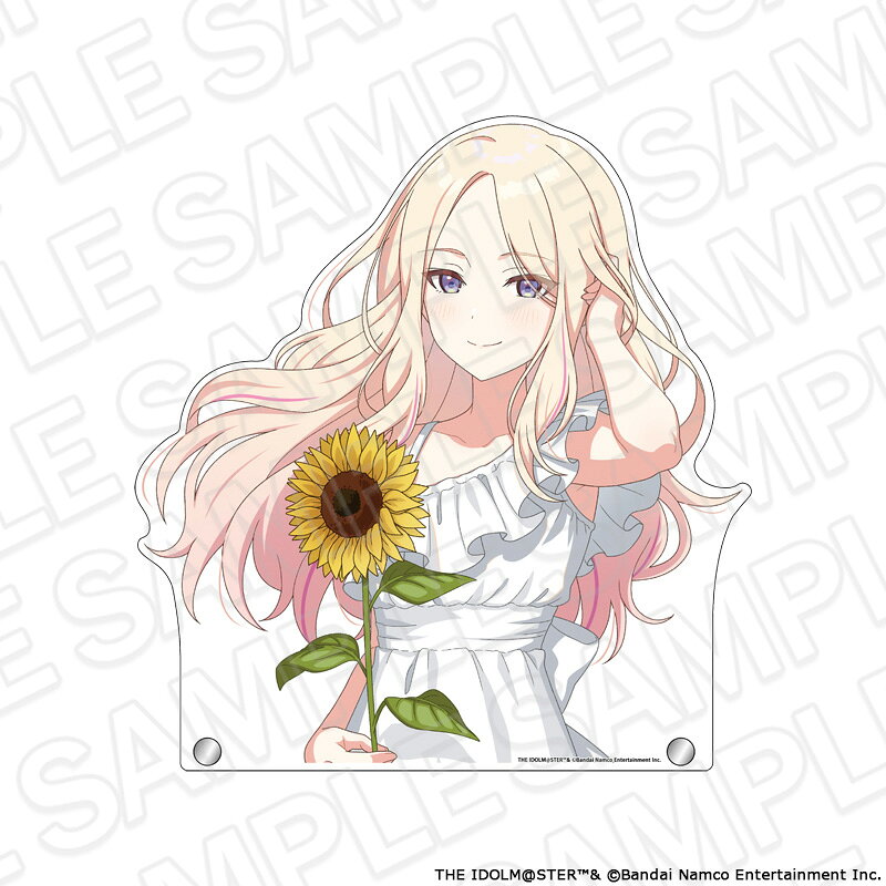 学園アイドルマスター 特大ダイカットアクリルボード 十王星南 sunflower ver．