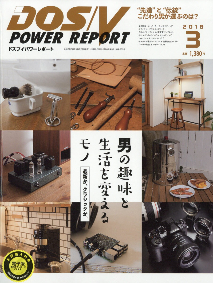 DOS/V POWER REPORT (ドス ブイ パワー レポート) 2018年 03月号 [雑誌]