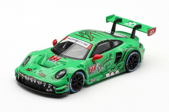 MINI-GT 1/64 ポルシェ 911 GT3 R (992) IMSA セブリング12時間 2025 優勝車 #77 AO Racing(左ハンドル) 【MGT01218-BL】 (ミニカー)
