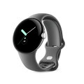 Google Pixel Watch はFitbit のヘルスケア機能と Google の豊富な機能が 1 つになったスマートウォッチ。
丸型、ドーム形状の美しいデザインを採用し次世代の Wear OS by Google を搭載しています。

デザインは Google。スタイルはあなた次第。
丸型、ドーム形状の美しいデザイン、傷が付きにくい Corning(R) Gorilla(R) Glass、次世代の Wear OS by Google を特徴とし一目で見やすく簡単に使えます。
カスタマイズ可能なウォッチフェイスと豊富な色や素材のバンドで好みのスタイルを表現できます。

毎日の習慣で健康増進。
活動量、消費カロリー、心拍数を確認したり、睡眠、ストレス、アクティビティなどに関する状況を把握したり。
ふだんの生活が健康やフィットネスに与える影響が Fitbit で一目瞭然です。

Google の豊富な機能がいつでもお手元に。
Google の便利な機能をどこにでも持ち歩けるのでいつでもやりたいことをこなせます。
Google Pay を使った非接触型決済、Googleマップが提供するターンバイターンのルート案内、Google カレンダーからのイベント通知などで時間を節約できます。
スマート一時保存を使えば、YouTube Music から音楽を自動的に一時保存して新しい曲を楽しめます。
「OK Google」と話しかけるだけで、調べものや、テキスト メッセージの送信、スマートホームのコントロールなどさまざまなことができます。

あらゆるデバイスが連携。
Google Pixel Watch は他の対応製品とスムーズに連携します。ファスト ペアリング機能で Android スマートフォンと簡単にペアリングが可能。
この機能を使って接続したことのある Google Pixel Buds が Bluetooth リストに表示されます。
「デバイスを探す」機能では、スマートウォッチから音を鳴らしてスマートフォンを見つけることができます。

出かけるときも安心。
長時間駆動バッテリーを搭載1。また、5 ATM の防水性能を備えているので、ビーチを散歩したり、海に飛び込んだりしても大丈夫です。
 Google Pixel Watch は工場出荷時点で ISO 規格 22810:2010 の 5 ATM の防水性能を遵守するよう設計されていますが、完全な防水ではありません。防水性能は、永久的には持続せず、通常の使用による摩損、修理、分解、損傷によって低下または失われます。
 Google Pixel Watch を落下させると防水性能が失われる場合があります。
Google、Pixel、G ロゴ、Android、および関連するロゴやマークは Google LLC の商標です。

【Google Pixel Watch の技術仕様】
素材と加工
●ケース: 80% にリサイクル ステンレスを使用 
●アクティブ バンド: ソフトタッチ コーティング加工フルオロエラストマー

【サイズと重量】
●直径: 41 mm
●高さ: 12.3 mm 
●36 g（バンドを除く）

【接続】
●Bluetooth(R) 5.0
●Wi-Fi 802.11 b/g/n 2.4 GHz
●NFC
●FeliCa

【GPS】	
●GPS、GLONASS、BeiDou、Galileo

【対応するデバイス】
●Android 8.0 以上2 （iOS 端末には対応しておりません）

【ディスプレイ】
●カスタム 3D Corning(R) Gorilla(R) Glass 5
●320 ppi AMOLED ディスプレイ（DCI-P3 カラー）
●最大輝度 1,000 ニト
●常に表示状態のディスプレイ

【バンドのサイズ】
●アクティブ バンド: 大小 2 種類が附属
 S: 手首周りが 130〜175 mm の方向け
 L: 手首周りが 165〜210 mm の方向け

【電源（バッテリーおよび充電）】
●標準 294 mAh
●充電式リチウムイオン バッテリー内蔵
●最大 24 時間3
●USB-C(R) 磁気充電ケーブル
●充電速度:
●約 30 分で 50%4
●約 55 分で 80%4
●約 80 分で 100%4

【チップ】
●Exynos 9110 SoC
●Cortex M33 コプロセッサ

【OS】	
●WearOS 3.5

【ストレージとメモリ】
●32 GB eMMC 型フラッシュ5
●2 GB SDRAM

【センサー】
●コンパス
●高度計
●多目的電気センサー
●光学式心拍数センサー6
●加速度計
●ジャイロスコープ
●周囲光センサー


【操作】
●サイドボタン
●触覚式リューズ
●高性能な触覚技術

【音声】
●内蔵マイク
●内蔵スピーカー

【機能】
●Fitbit の健康＆フィットネス機能
●常時オンディスプレイ
●Google マップ
●Google Pay7
●Google アシスタント
●メッセージと通知
●YouTube Music
●FeliCa
●NFC
●緊急 SOS8
●交換可能なバンドデザイン

【耐久性と防水性】
●カスタム 3D Corning(R) Gorilla(R) Glass 5
●5 ATM9

【附属品】
●Google Pixel Watch
●アクティブ バンド（大小 2 種類）
●USB-C(R) 磁気充電ケーブル
●クイック スタートガイド

保証
●1年

1 色は時間の経過および使用とともに変化する可能性があります。国や地域によっては、販売されない色があります。
2 Google Pixel Watch は Android（Go バージョン）に対応していません。
3 バッテリー駆動時間は、生産開始前のハードウェアとソフトウェアを使用したテストに基づく目安の最大値です。
 充電時間は概算値です。特定の機能を使用するとバッテリー駆動時間が短くなります。バッテリー駆動時間は有効にした機能、使用状況、環境などさまざまな要因に左右されます。
 実際のバッテリー駆動時間はこれより短い可能性があります。
4 付属の充電器を 18W アダプターでコンセントに接続して使用した場合です。
 実際の速度は遅くなる可能性があります。アダプターは別売りです。
 充電速度は、バッテリー残量ゼロのデバイスを使って行ったテストに基づきます。
 充電テストは2022年中ごろに生産開始前の初期設定状態のハードウェアおよびソフトウェアを使用してデバイスの電源をオンにした状態で実施しました。
 充電速度は、バッテリーの使用年数や気温などさまざまな要因によって変動します。
5 ストレージの仕様はフォーマットを行う前の容量を表しています。フォーマット後の実際の容量はこれより少なくなります。
6 他の心拍数測定機能と同様に精度は生理機能、デバイスの位置、動作や活動内容の影響を受けます。
7 Google Pay は一部の地域ではご利用いただけません。
8 緊急 SOS を使用するには位置情報の有効化とインターネット接続が必要です。
 緊急 SOS の機能はネットワーク接続やその他の要因によって緊急時の通信手段として利用できないことがあります。
 また、一部の地域や言語ではご利用いただけません。緊急サービスへの自動発信は一部の国ではご利用になれません。
 詳しくは g.co/pixelwatch/personalsafety をご覧ください。Google Pixel Watch の緊急 SOS を使用するにはペア設定したスマートフォンが近くにある必要があります。
9 Google Pixel Watch は工場出荷時点で ISO 規格 22810:2010 の 5 ATM の防水性能を遵守するよう設計されていますが、完全な防水ではありません。
 防水性能は、永久的には持続せず通常の使用による摩損、修理、分解、損傷によって低下または失われます。
 デバイスを落下させると防水性能が失われる場合があります。Google Pixel Watch は、浅い水域での使用を想定して設計されています。
 高速の流水または高温の水にさらされる活動には使用しないでください。
 一部の Google Pixel Watch バンドは防水ではありません。詳しくはg.co/pixelwatch/waterをご覧ください。
 液体がかかった場合は、ウォッチとバンドを乾かすことをおすすめします。
 他のウェアラブル デバイスと同様に、バンドを清潔で乾燥した状態に保つことが肌にとって最適なためです。

Google、Google Pixel、G ロゴ、Android および関連するロゴやマークは Google LLC の商標です。
USB-C(R) は USB Implementers Forum の登録商標です。Bluetooth(R) のワードマークは Bluetooth SIG, Inc. が所有する登録商標です。
FeliCa は、ソニー株式会社の登録商標です。Corning(R) および Gorilla(R) は Corning Incorporated の登録商標です。 
iOSは、Cisco Systems,Inc. またはその関連会社の米国およびその他の国における登録商標または商標であり、ライセンスに基づき使用されています。