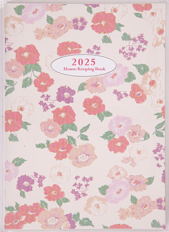 2025年 手帳 1月始まり No.39 さわやか かけいぼ 高橋書店 週計