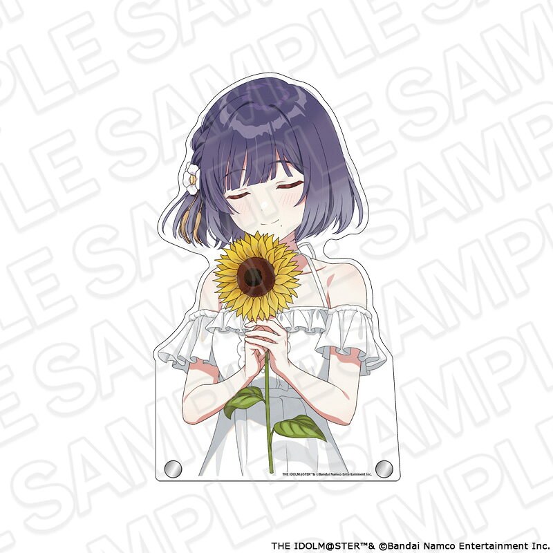 「学園アイドルマスター」から 特大ダイカットアクリルボード 秦谷美鈴 sunflower ver．が登場！【対象年齢】：15歳以上【商品サイズ (cm)】(高さ）：30